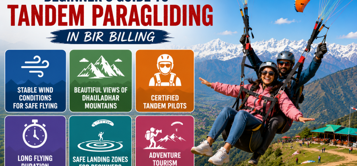Beginner’s Guide to Tandem Paragliding in Bir Billing