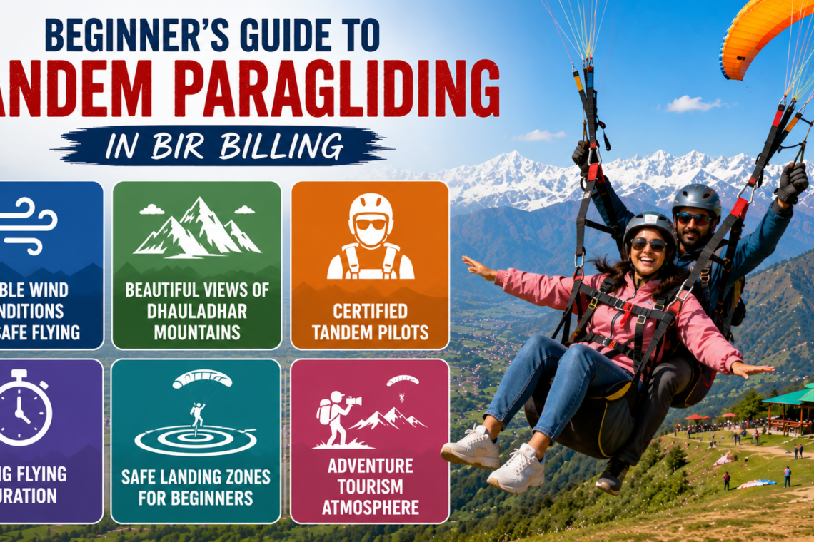 Beginner’s Guide to Tandem Paragliding in Bir Billing