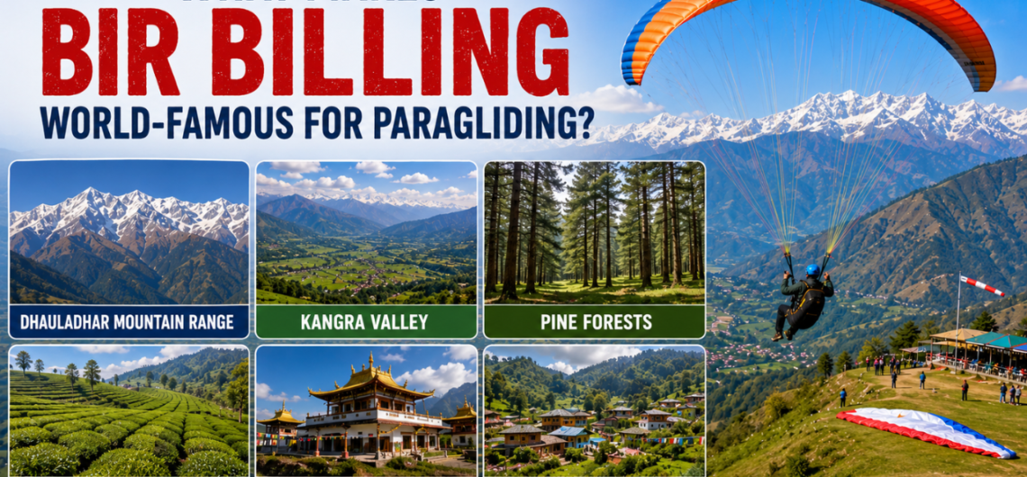 What Makes Bir Billing World-Famous For Paragliding?